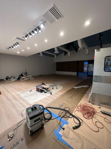 empty shell, new floors